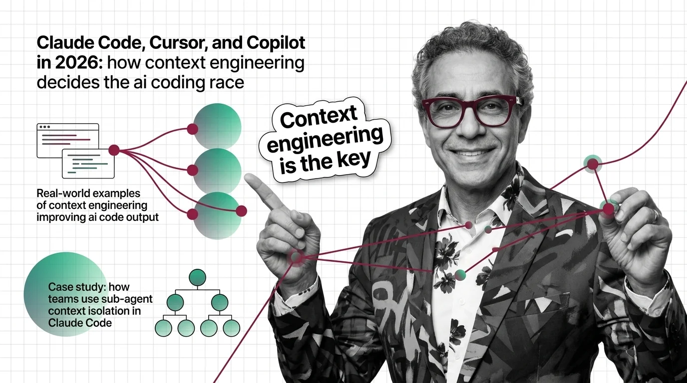 Three AI coding tools converging on a shared context pipeline as the new competitive battleground for developers in 2026