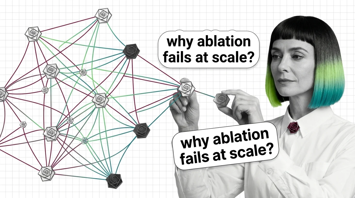 Geometric binary tree with exponentially branching nodes overlaid on a fading neural network grid