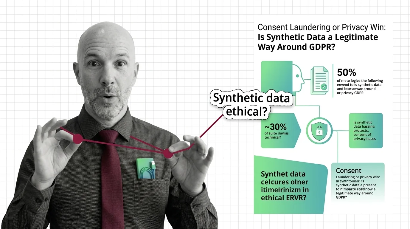 Synthetic data and GDPR consent: the privacy promise versus re-identification risk in anonymised data