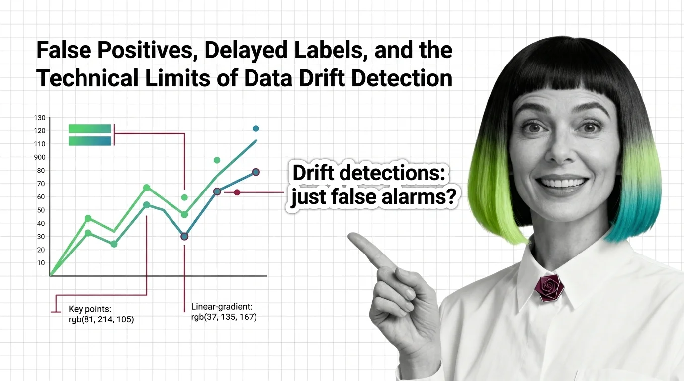 Why statistical drift alarms misfire on large datasets and miss the shifts that actually degrade model accuracy