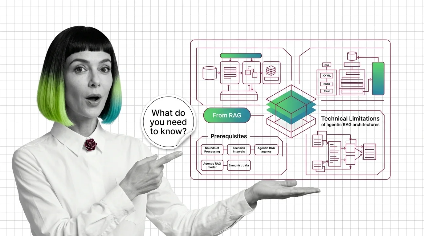 Layered prerequisite stack of retrieval primitives feeding an agent loop with branching reliability paths