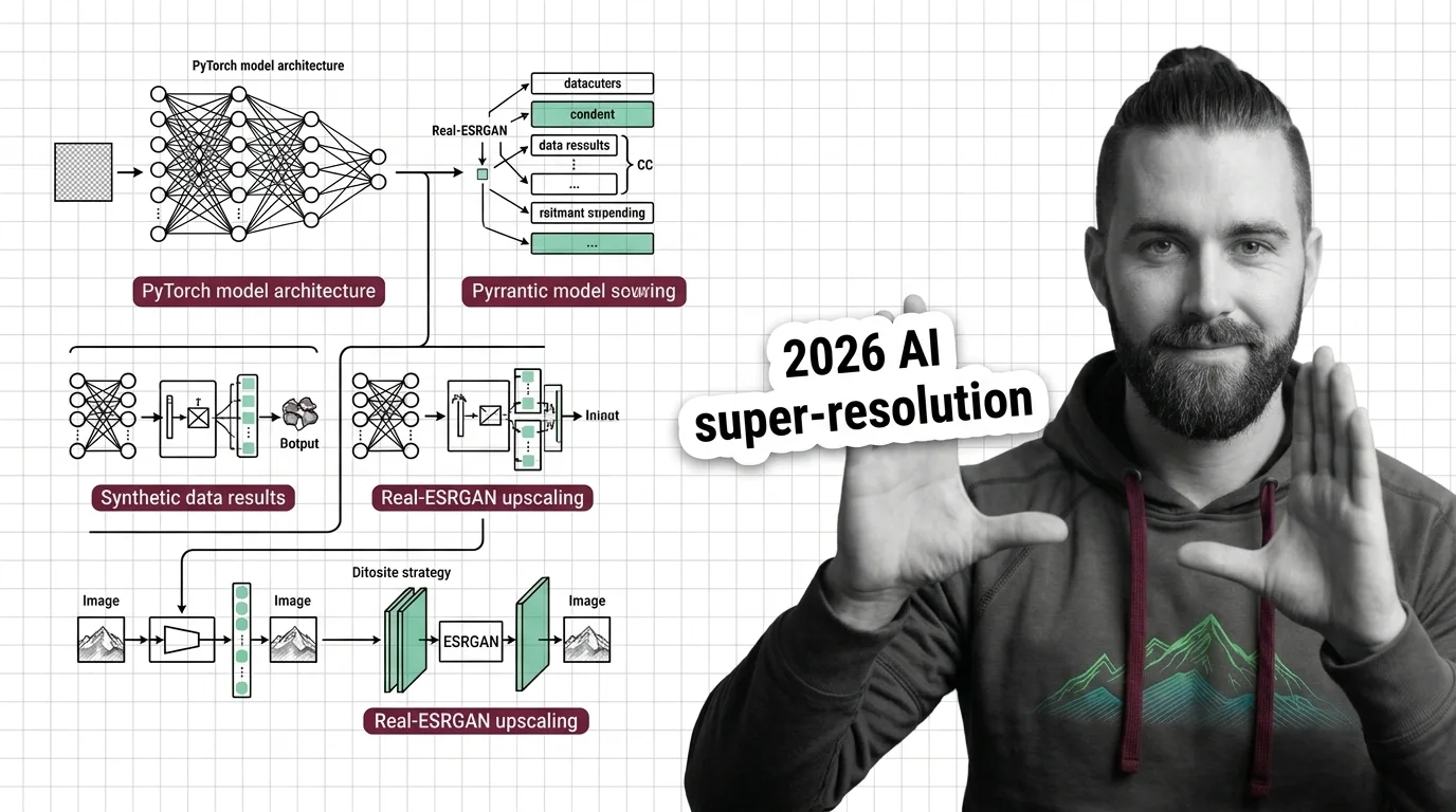 Technical diagram showing generator and discriminator networks locked in an adversarial training loop inside a PyTorch pipeline