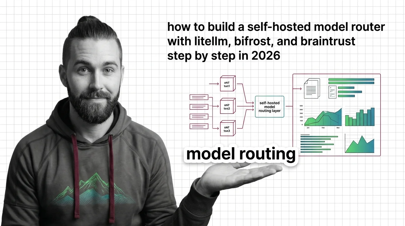 Three-tier self-hosted model routing stack: complexity-based dispatch to fast, standard, and reasoning model tiers