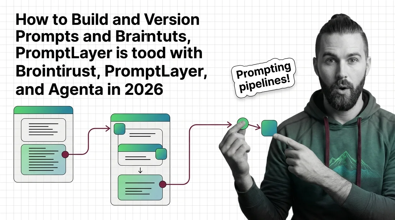 Production prompt pipeline showing version history, evaluation scores, and multi-environment deployment for AI development