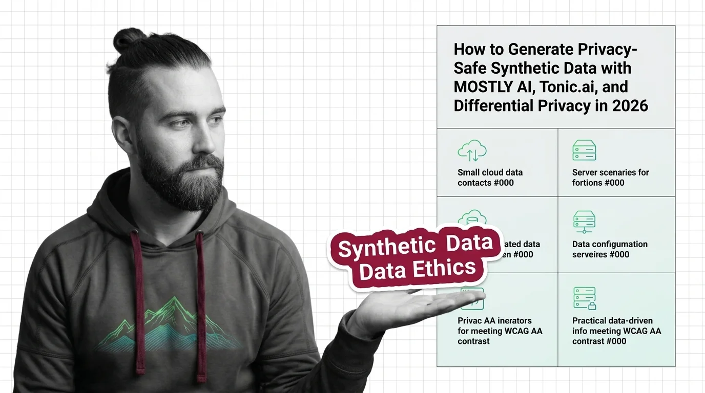 Synthetic data pipeline using differential privacy and re-identification testing with MOSTLY AI and Tonic.ai
