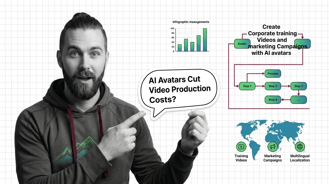 AI avatar video specification workflow comparing HeyGen and Synthesia for training, marketing, and localization