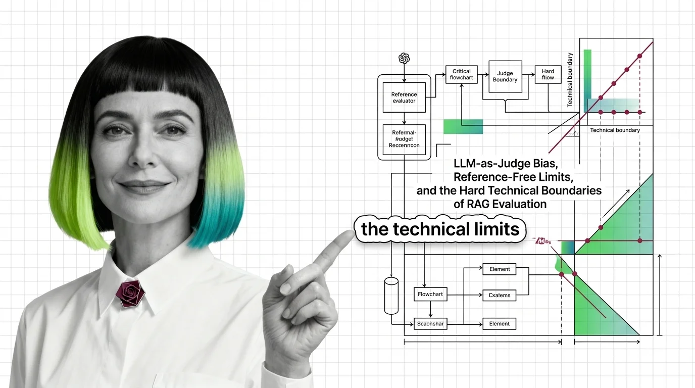A judge evaluating a retrieval pipeline that is also generating the judge's evidence — recursive RAG evaluation loop