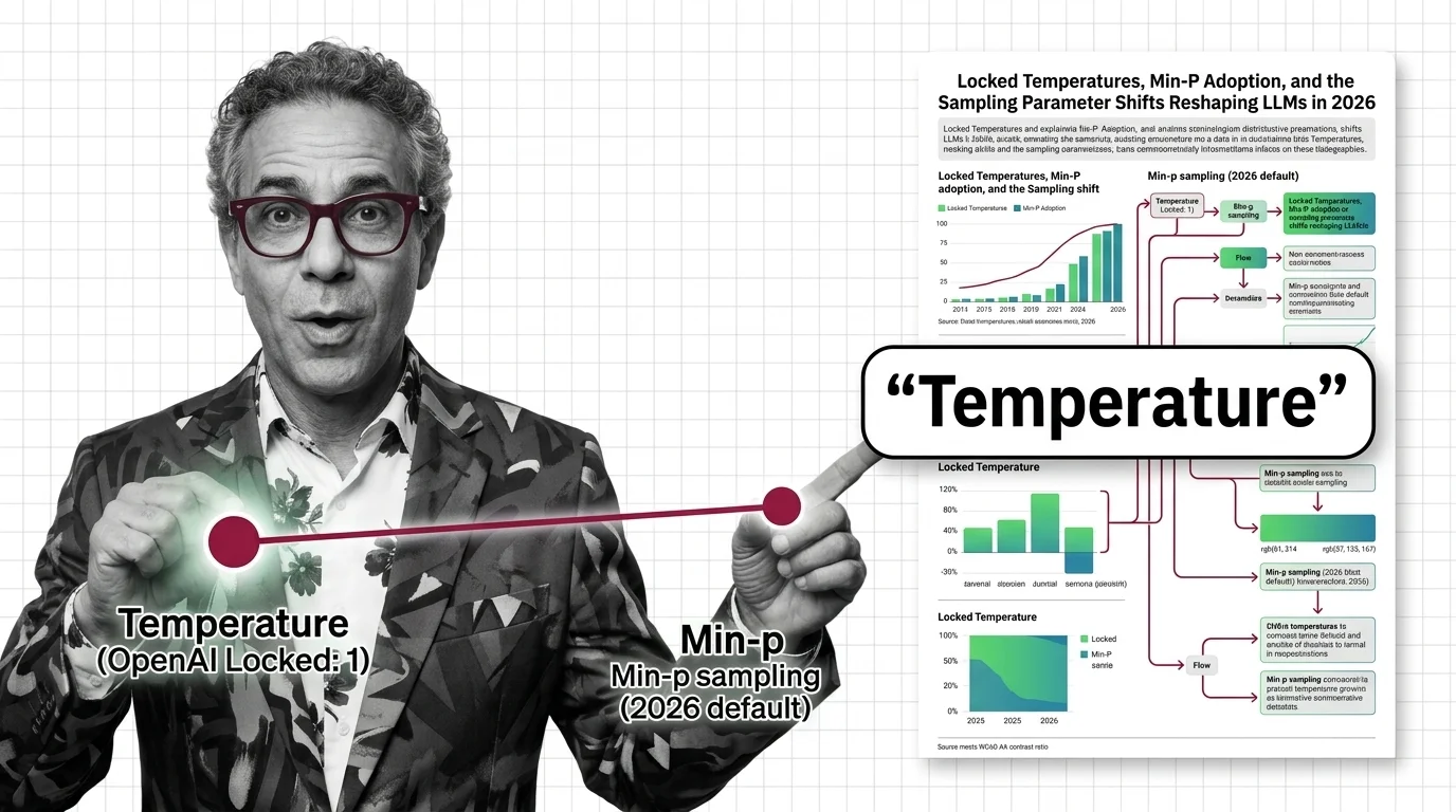 Sampling parameter controls splitting between locked proprietary dials and adaptive open-source sliders