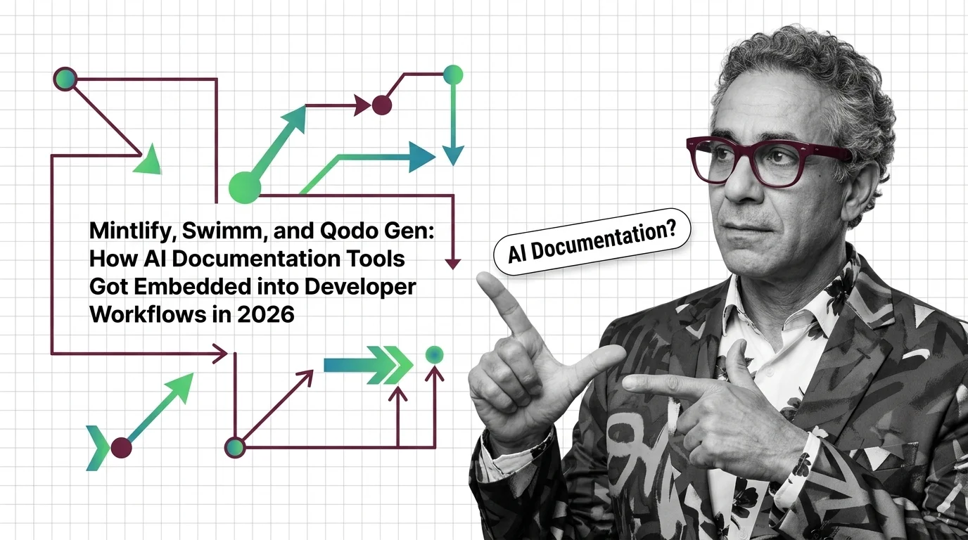 AI-assisted documentation embedded inside developer IDEs, pull requests, and CI pipelines across modern engineering workflows