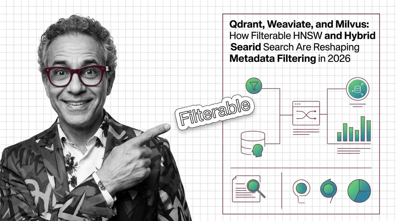 Filtered vector search architectures converging on filterable HNSW and hybrid keyword indexes across leading 2026 vector databases