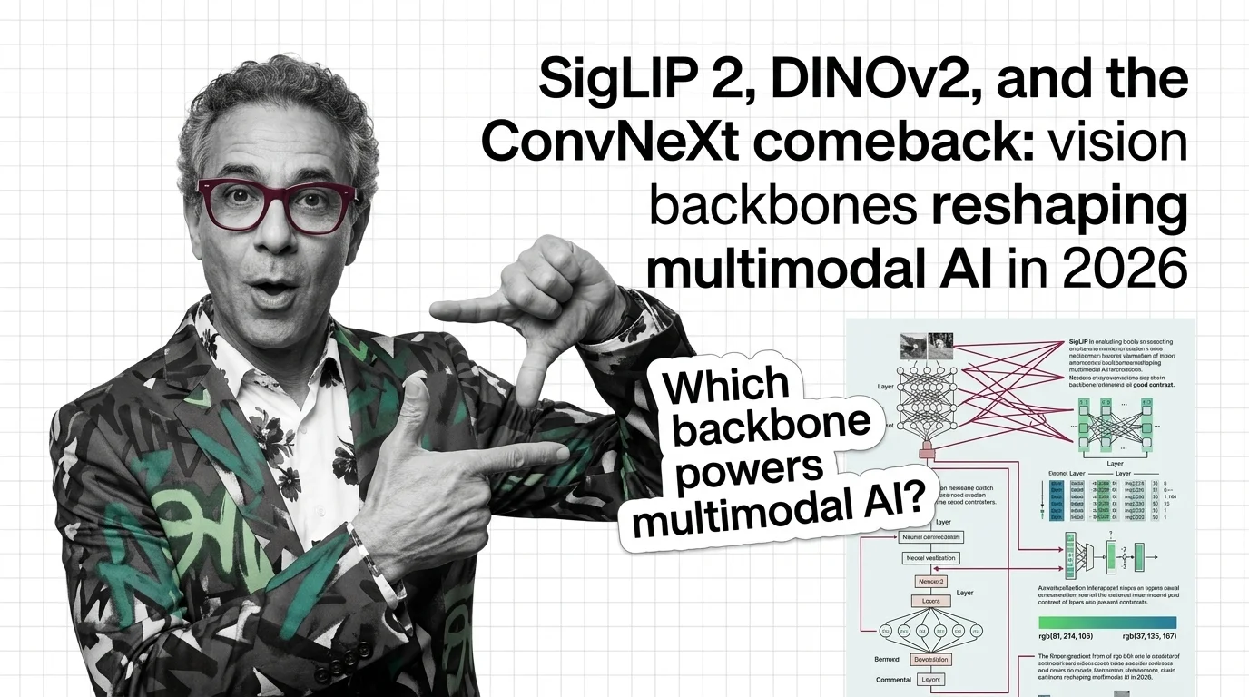 Vision backbone race splitting into specialized tracks for multimodal AI systems in 2026