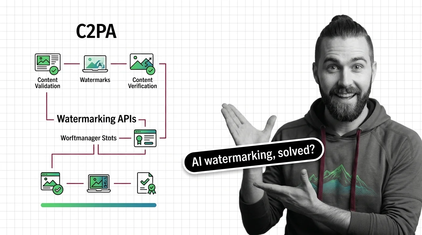 MAX tracing a broken C2PA manifest signature chain through a watermark recovery layer