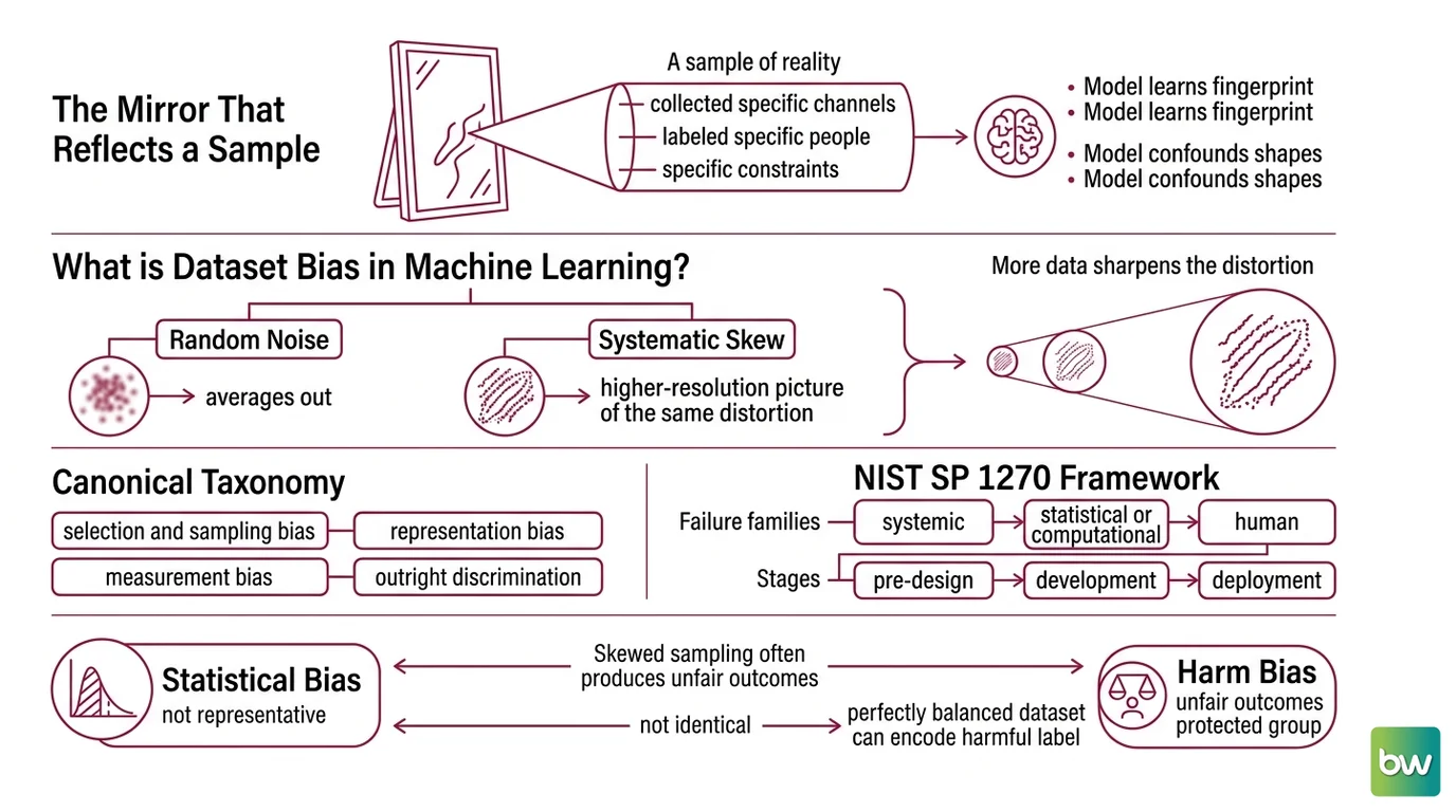 How an under-sampled subgroup in training data becomes systematically higher prediction error