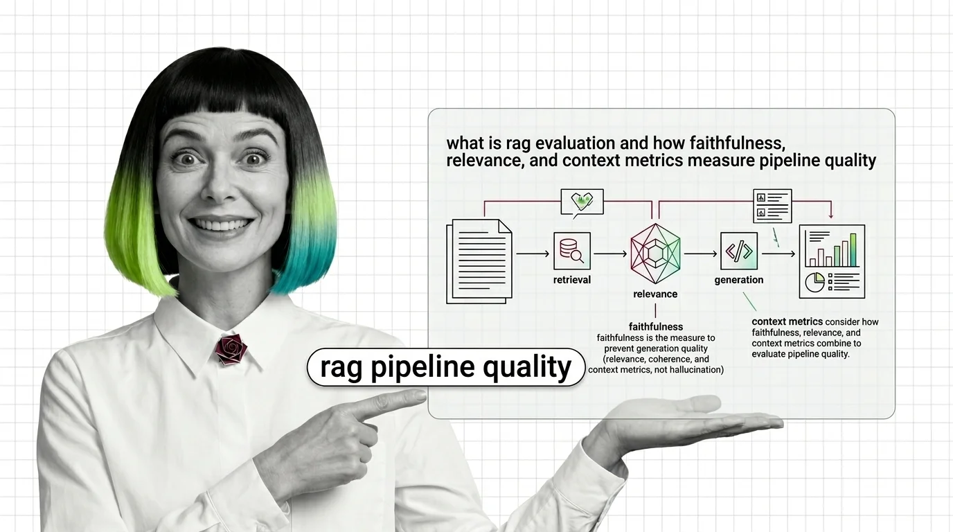 MONA presenting a split RAG pipeline diagram where retrieval and generation stages are scored by separate evaluation metrics