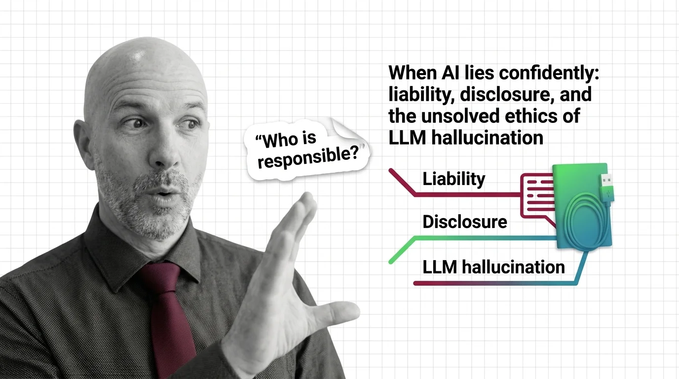 Fractured mirror reflecting distorted text fragments against a courtroom silhouette