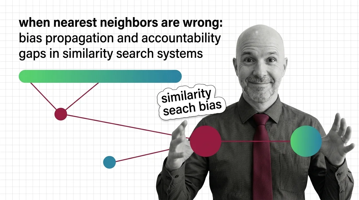 Geometric vectors converging on silhouetted human figures with distance lines forming invisible sorting boundaries