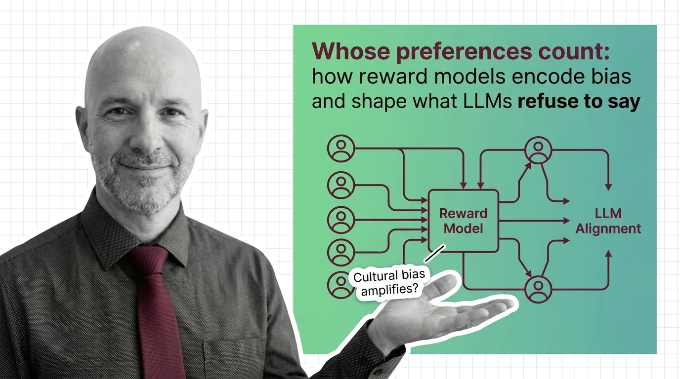 Abstract human silhouettes reflected through a fractured prism representing filtered perspectives in AI alignment