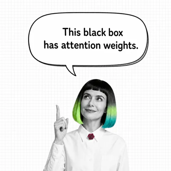 You've debugged black boxes before — this one has attention weights.